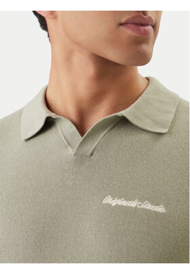 Jack & Jones Polo Norrebro 12297926 Zielony Relaxed Fit. Typ kołnierza: polo. Kolor: zielony. Materiał: bawełna