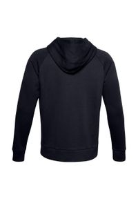 Under Armour - Męska Bluza Z Kapturem Rival Fleece Full Zip. Typ kołnierza: kaptur. Kolor: czarny