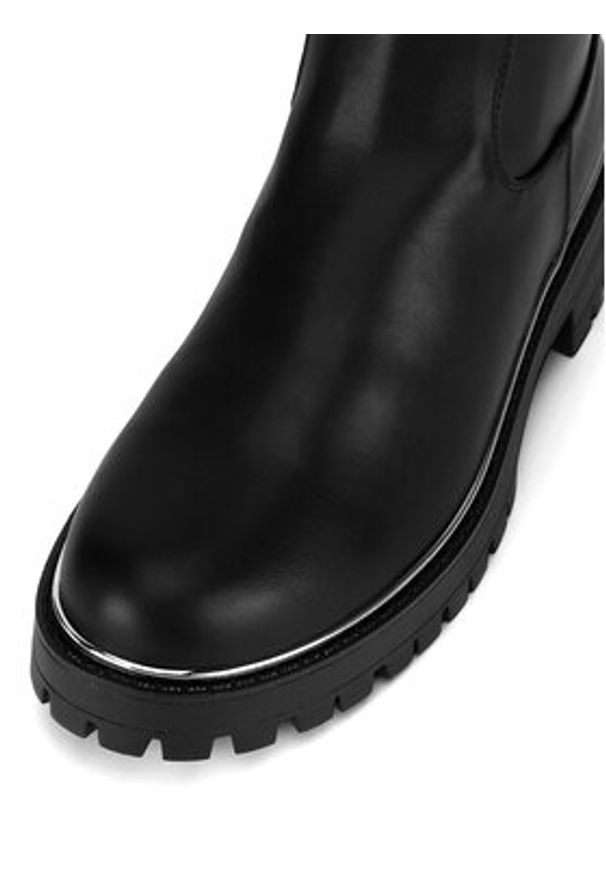 Beverly Hills Polo Club Oficerki WS13202-06 Czarny. Kolor: czarny. Materiał: materiał