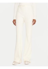 Guess Legginsy V5BB08 Z3JD2 Écru Flare Fit. Materiał: syntetyk