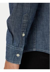 Guess Koszula M6YH44 D1297 Granatowy Regular Fit. Kolor: niebieski. Materiał: bawełna #3