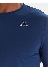 Robe di Kappa Longsleeve 631189W Niebieski Slim Fit. Kolor: niebieski. Materiał: bawełna. Długość rękawa: długi rękaw #4