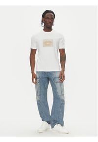 Hugo - HUGO T-Shirt Deterni 50544496 Biały Regular Fit. Kolor: biały. Materiał: bawełna #4
