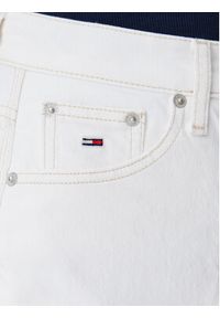 Tommy Jeans Spódnica jeansowa Claire DW0DW20125 Écru Regular Fit. Materiał: bawełna #4