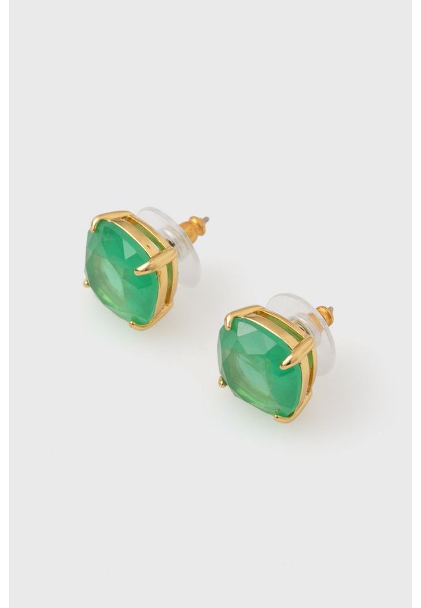 Kate Spade kolczyki. Kolor: zielony