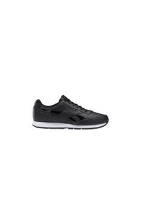 Buty do chodzenia damskie Reebok Royal Glide. Zapięcie: sznurówki. Kolor: czarny. Materiał: materiał, skóra, tkanina, syntetyk. Szerokość cholewki: normalna. Model: Reebok Royal. Sport: turystyka piesza