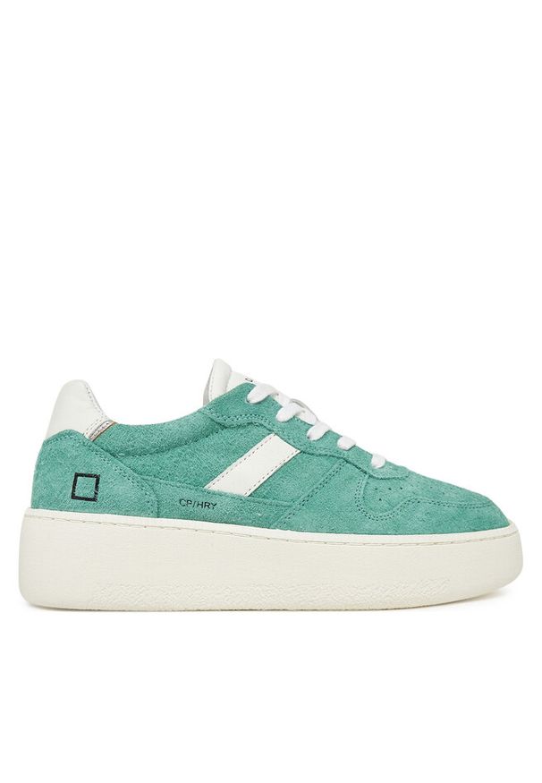 Sneakersy D.A.T.E.. Kolor: zielony