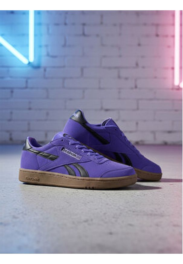 Reebok Sneakersy EO-CLUB C GROUNDS UK 100228140 Fioletowy. Kolor: fioletowy. Materiał: zamsz, skóra. Model: Reebok Club
