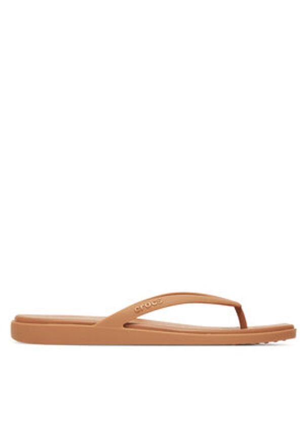 Crocs Japonki Miami Flip 211435 Brązowy. Kolor: brązowy