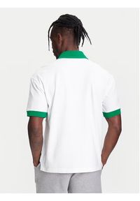 United Colors of Benetton - United Colors Of Benetton Polo 3MCYU301U Biały Regular Fit. Typ kołnierza: polo. Kolor: biały. Materiał: bawełna