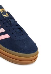 Adidas - adidas Sneakersy Gazelle Bold JR5951 Granatowy. Kolor: niebieski. Materiał: zamsz, skóra. Model: Adidas Gazelle #6