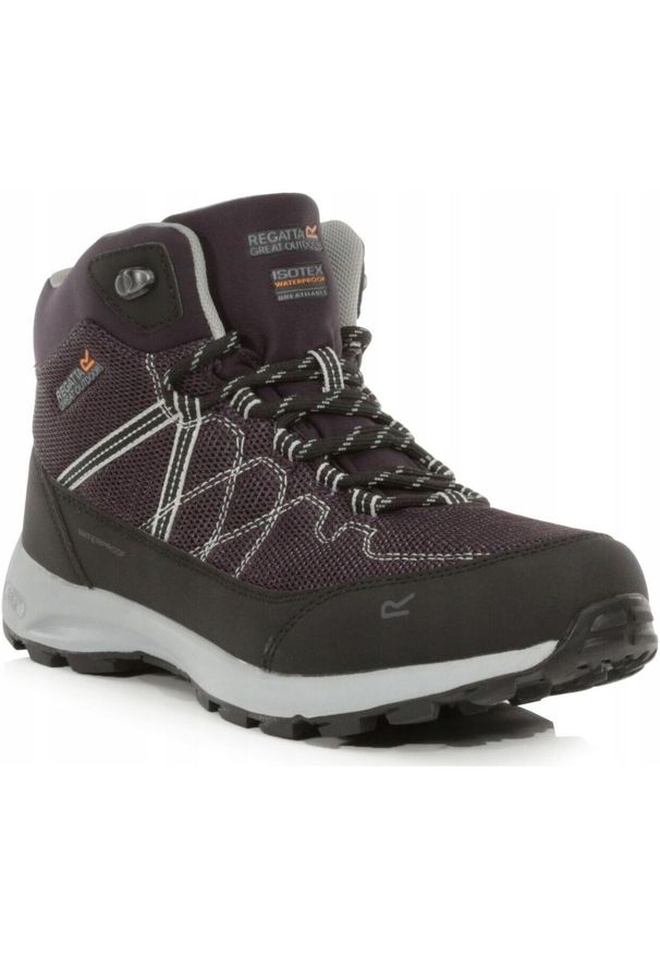 Buty trekkingowe damskie Lady Samaris Lite Regatta. Kolor: szary. Materiał: poliester