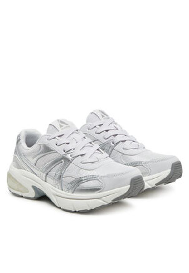 skechers - Skechers Sneakersy Shadow - Stellar 90 177357/GRY Szary. Kolor: szary. Materiał: skóra