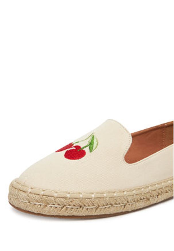 DeeZee Espadryle 8-266-1 Beżowy. Kolor: beżowy. Materiał: materiał