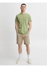 Blend T-Shirt 20715011 Zielony Regular Fit. Kolor: zielony. Materiał: bawełna #9