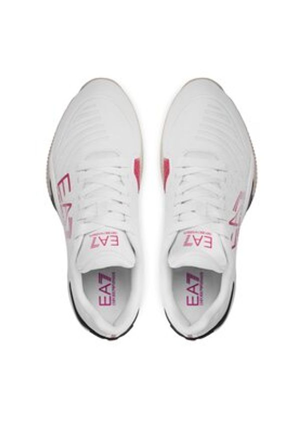 EA7 Emporio Armani Sneakersy X8X079 XK203 S878 Biały. Kolor: biały. Materiał: skóra