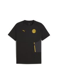 Puma - Męska koszulka Borussia Dortmund PUMATECH z kieszenią PUMA. Kolor: żółty, czarny, wielokolorowy. Sport: bieganie #1