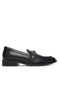 Bronx Loafersy Next Wagon 66652-US Czarny. Kolor: czarny. Materiał: skóra