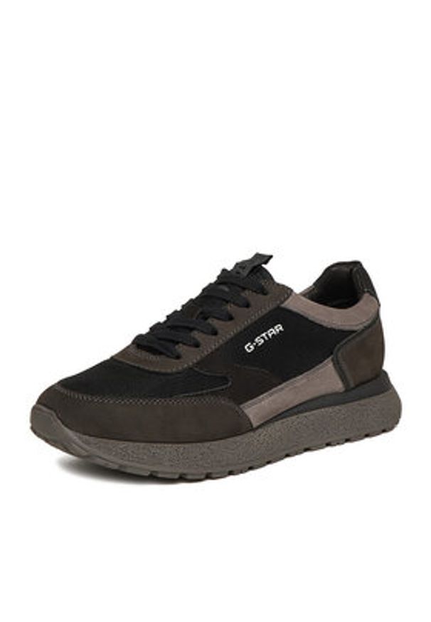G-Star RAW - G-Star Raw Sneakersy EO-DAIIONA-01 MI08 Czarny. Kolor: czarny. Materiał: skóra, nubuk