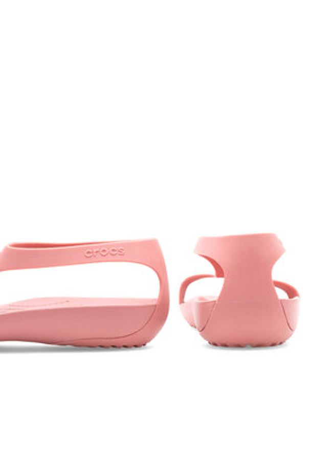 Crocs Sandały SERENA SANDAL 205469-682 Różowy. Kolor: różowy. Materiał: syntetyk