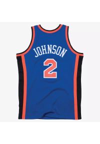 Mitchell & Ness - Koszulka NBA New York Knicks Larry Johnson. Kolor: wielokolorowy, niebieski. Sport: koszykówka #2
