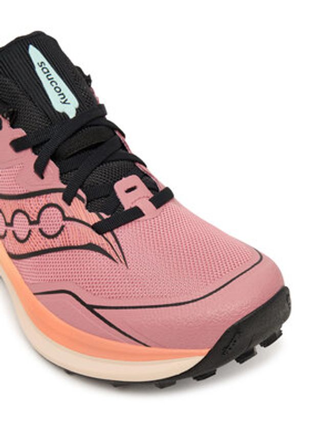 Saucony Buty do biegania Peregrine 16 S11066 Różowy. Kolor: różowy. Materiał: materiał