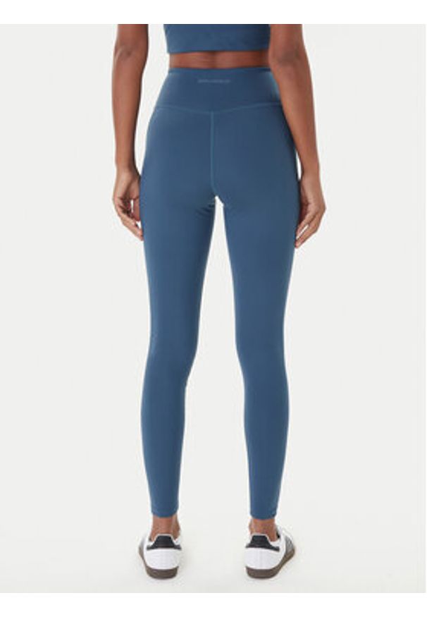 GIRLFRIEND COLLECTIVE - Girlfriend Collective Legginsy Compressive 4007 Granatowy Slim Fit. Kolor: niebieski. Materiał: syntetyk