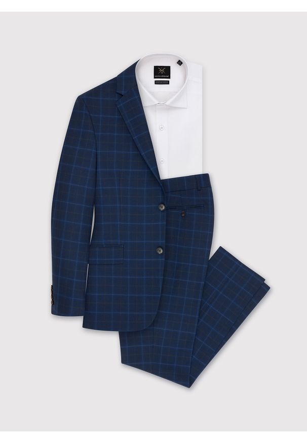 Pako Lorente - PAKO LORENTE – Kraciasta marynarka garniturowa z wełną. Materiał: wełna