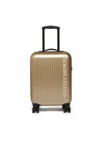 Walizka kabinowa Armani Exchange. Kolor: złoty #1