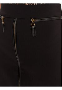 Elisabetta Franchi Spódnica ołówkowa GO-134-56E2-V390 Czarny Regular Fit. Kolor: czarny. Materiał: syntetyk #4
