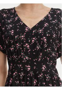 only - ONLY Sukienka letnia Nova 15342707 Czarny Regular Fit. Kolor: czarny. Materiał: wiskoza. Sezon: lato #4