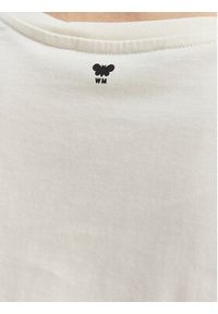 Weekend Max Mara T-Shirt Pantera 2615971032 Écru Regular Fit. Materiał: bawełna. Wzór: motyw zwierzęcy #5