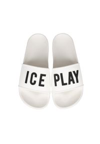Ice Play Klapki | RIBERA001 | Mężczyzna | Biały. Nosek buta: okrągły. Kolor: biały. Styl: elegancki