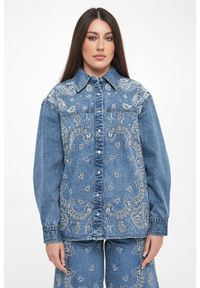 Liu Jo - Koszula jeansowa damska LIU JO. Materiał: jeans #5