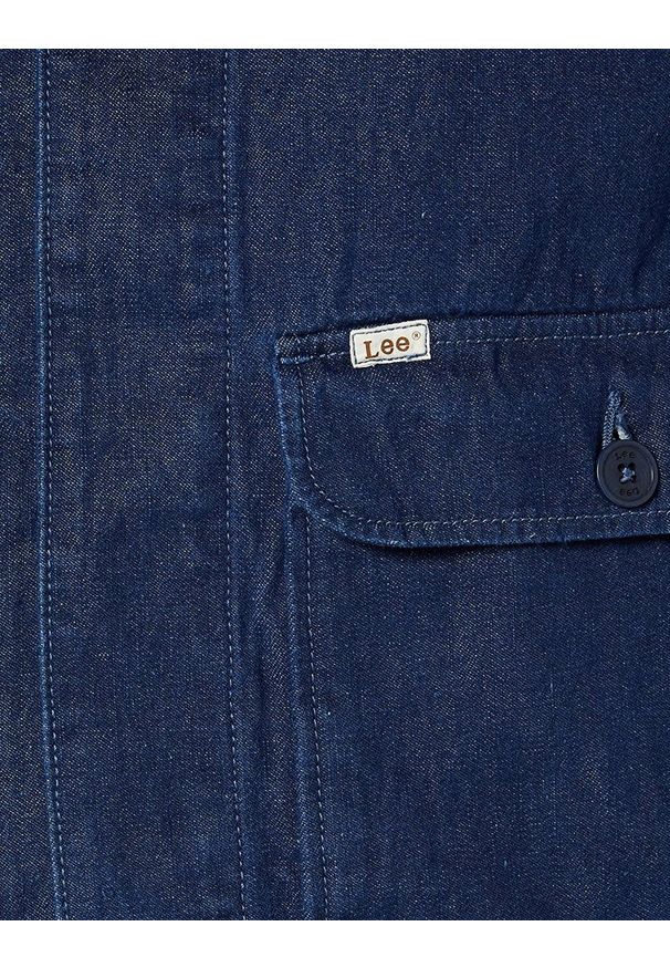 Lee - LEE CHETOPA JACKET MĘSKA KURTKA JEANSOWA REGULAR L86JKE36 112122694. Materiał: jeans
