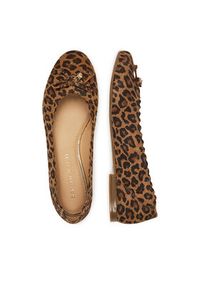 Sergio Bardi Baleriny RST-F1096-01SB Brązowy. Kolor: brązowy. Materiał: nubuk, skóra #4