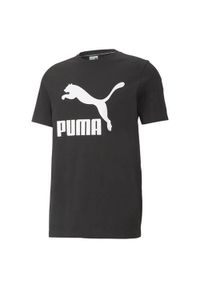 Koszulka sportowa męska Puma Classics Logo Tee. Kolor: czarny. Długość rękawa: krótki rękaw. Długość: krótkie