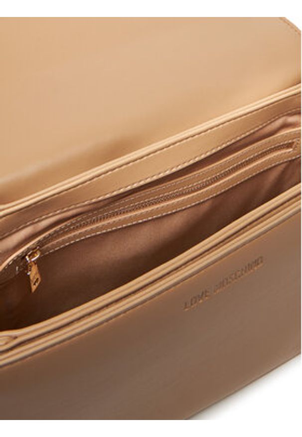 Love Moschino - LOVE MOSCHINO Torebka JC4000PP0NLA0104 Beżowy. Kolor: beżowy. Materiał: skórzane