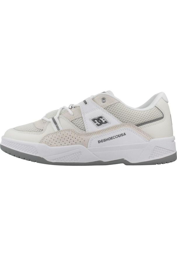 DC Shoes - Tenisówki Dc Model Construct Kolor Biały. Kolor: biały. Materiał: syntetyk, tkanina, skóra