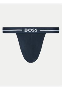 BOSS Komplet 3 par slipów Jock Strap 50532454 Kolorowy. Materiał: bawełna. Wzór: kolorowy #6