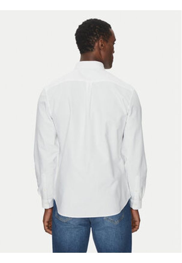 Lacoste Koszula CH1911 Biały Regular Fit. Kolor: biały. Materiał: bawełna
