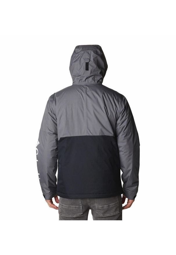 columbia - Kurtka Ocieplana Męska Columbia Point Park Insulated. Kolor: czarny, szary, wielokolorowy