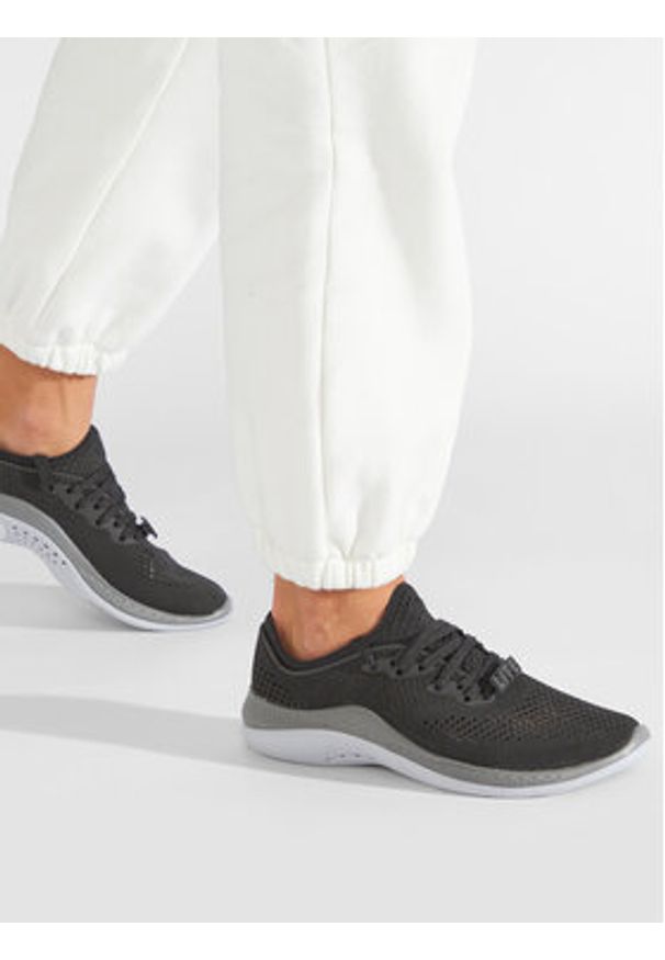 Crocs Sneakersy Literide 360 Pacer W 206705 Czarny. Kolor: czarny