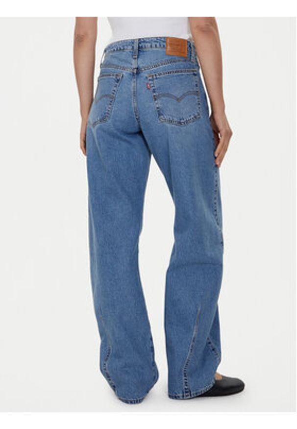 Levi's® Jeansy Dad Barrel 0039A-0002 Niebieski Baggy Fit. Kolor: niebieski