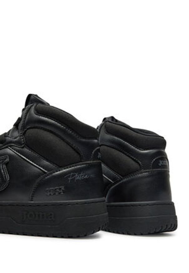 Joma Sneakersy C.Platea Mid CPLAMW2401 Czarny. Kolor: czarny. Materiał: skóra
