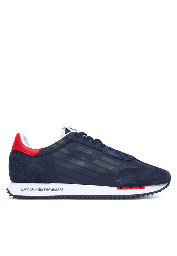 Sneakersy EA7 Emporio Armani. Kolor: niebieski