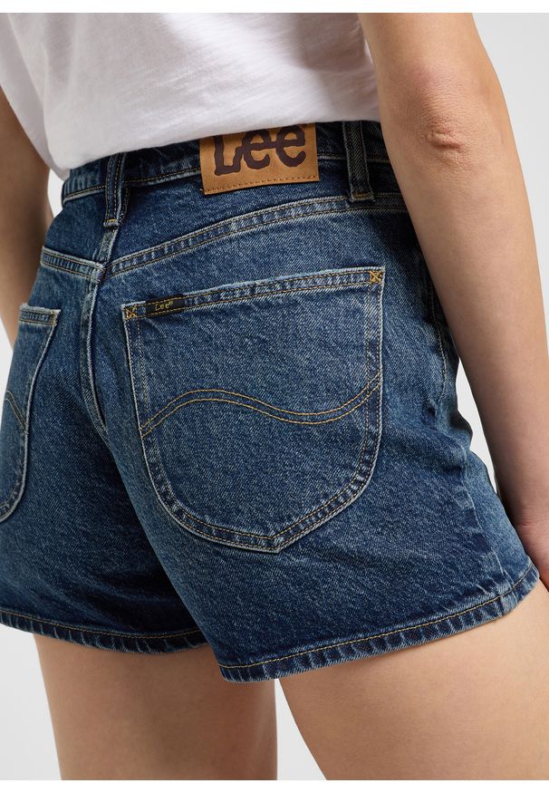 Lee - DAMSKIE SZORTY LEE CAROL SHORT DARK RETREAT 112363525