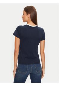 Guess T-Shirt V4BI10 KA260 Granatowy Regular Fit. Kolor: niebieski. Materiał: bawełna #3