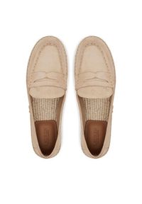 Lauren Ralph Lauren - LAUREN RALPH LAUREN Espadryle Luize 802953958007 Beżowy. Kolor: beżowy. Materiał: skóra, zamsz