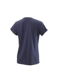 Koszulka sportowa damska Wilson Shirt Team Ii Tech. Kolor: niebieski. Materiał: bawełna, poliester. Długość rękawa: krótki rękaw. Długość: krótkie